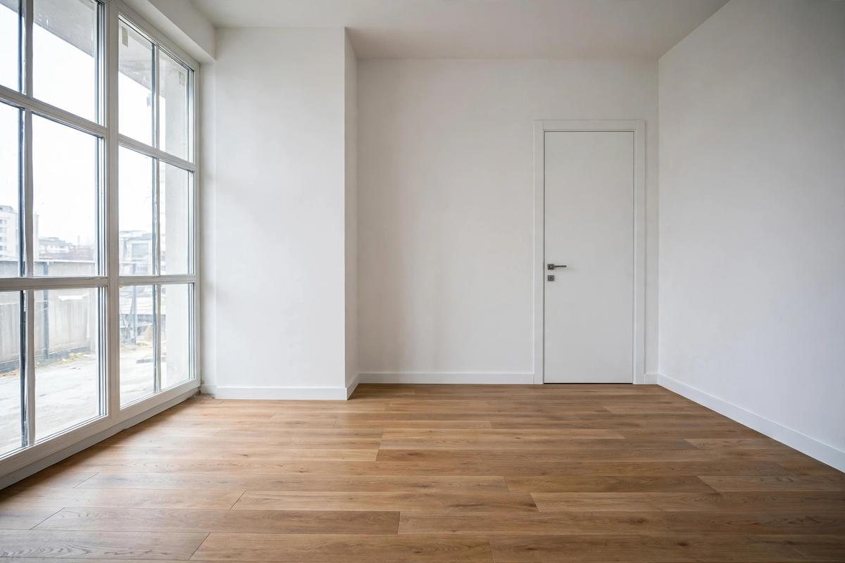 Wohnzimmer nach der Sanierung